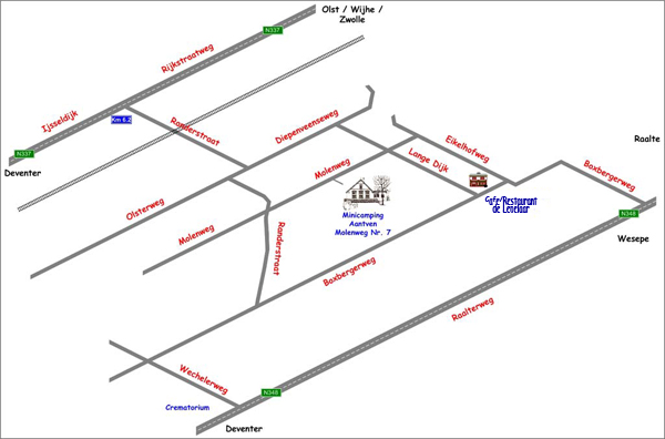 Routebeschrijving Minicamping AantVen